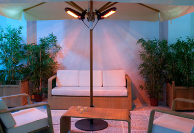 Stufa a raggi infrarossi