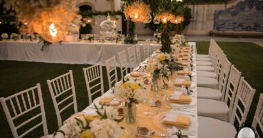 Il fascino senza tempo della lampada vintage nel matrimonio