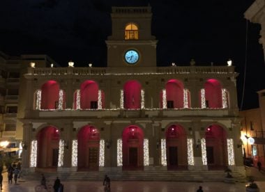 Luminarie natalizie municipio Marsala (Trapani)