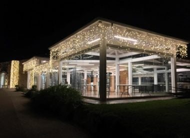 Luminarie natalizie Palermo - ice light bianco caldo