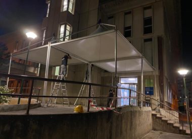 gazebo ospedale civico